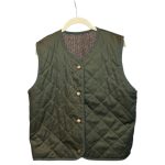 Vintage Groove Sartoriale - Gilet double face - verde scuro - lungo