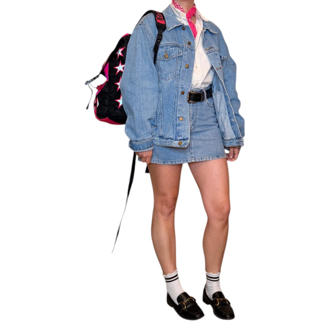 Giacca vintage in denim