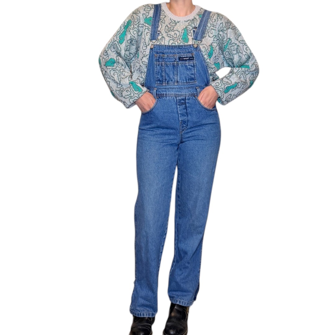 Salopette vintage in jeans