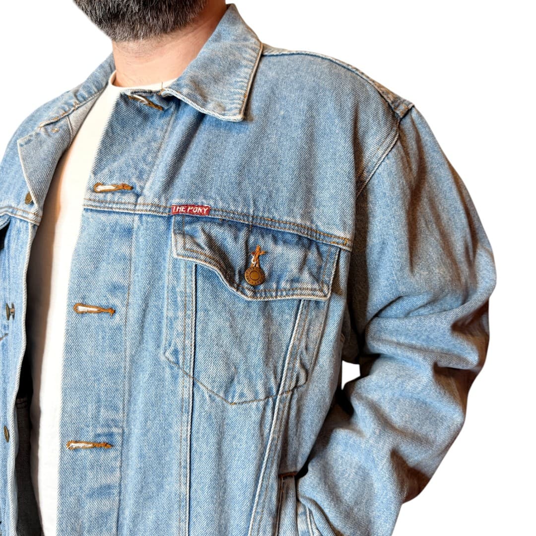 Giacca vintage in denim