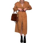Cintura vintage - vera pelle marrone