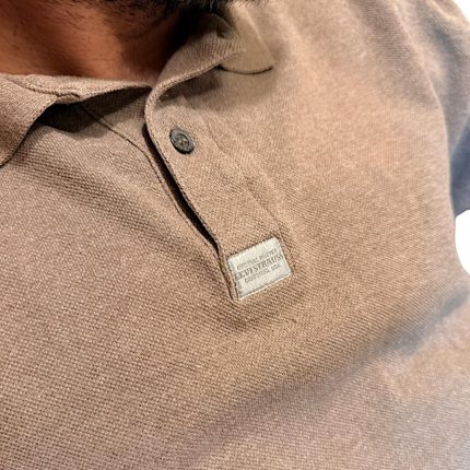 Levis - Polo manica lunga beige