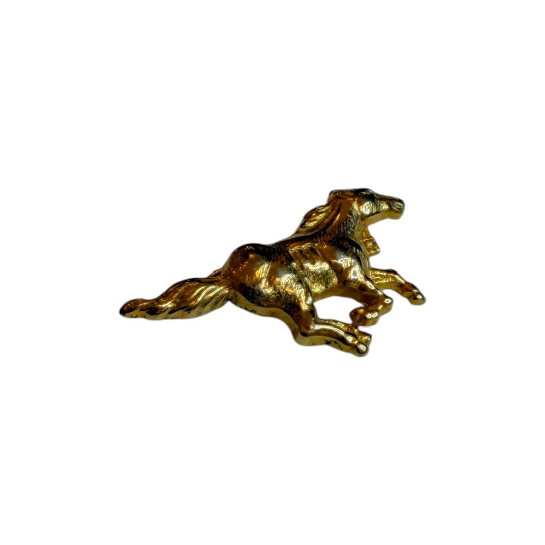 spilla cavallo oro (3) Spilla vintage - cavallo oro