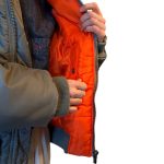 Bomber vintage verde militare