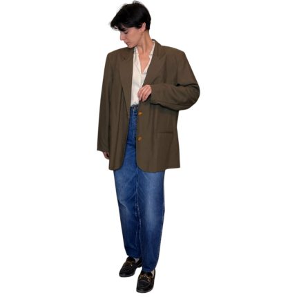 Blazer vintage - verde militare