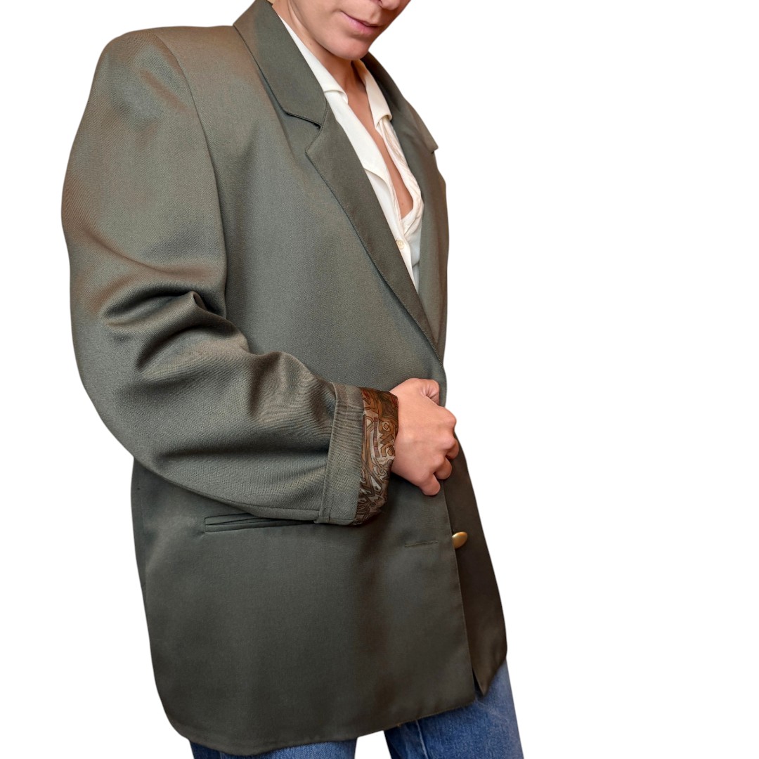 IMG_5830 Blazer vintage - grigio verdastro