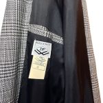 Blazer vintage - pied de poule bianco e nero