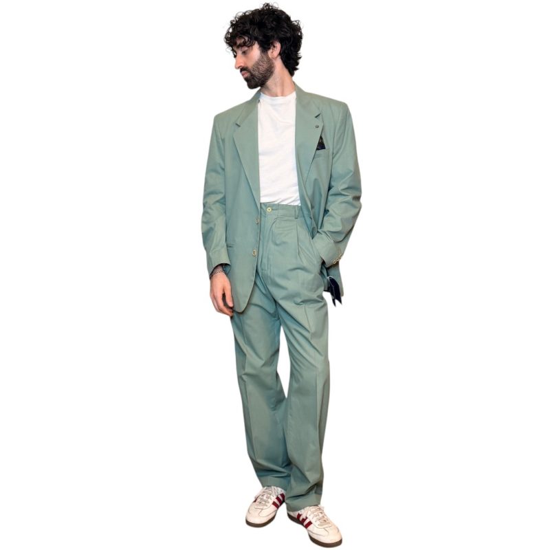 Completo vintage deadstock - verde pastello