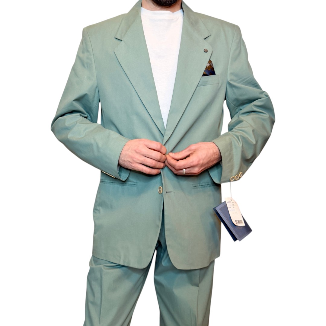 IMG_6414 Completo vintage deadstock - verde pastello