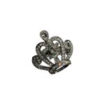 Spilla vintage - corona argento