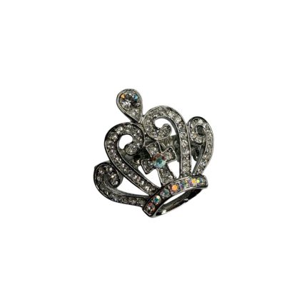 Spilla vintage - corona argento