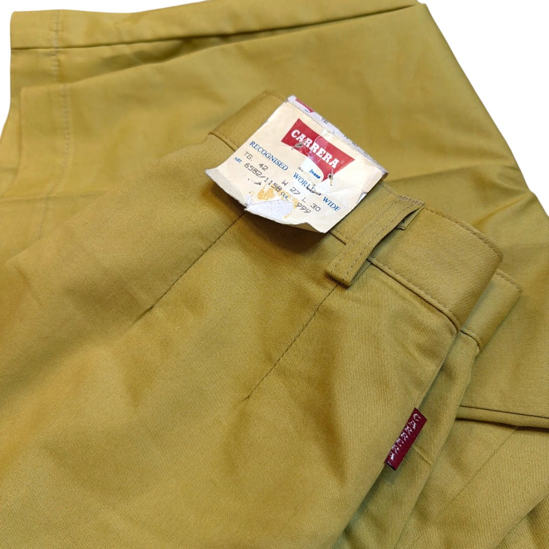 IMG_7764 Carrera - pantalone sartoriale senape