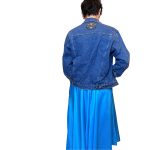 Giacca vintage in denim scuro