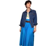 Giacca vintage in denim scuro