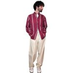 Pantalone sartoriale in cotone - beige