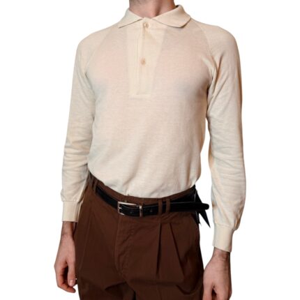 Kappa - Polo manica lunga - beige