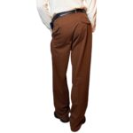 Pantalone sartoriale marrone