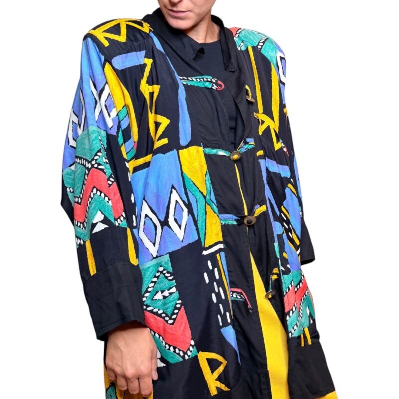Giacca vintage multicolor