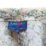 Camicia vintage a fiorellini