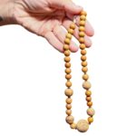 Collana vintage in legno