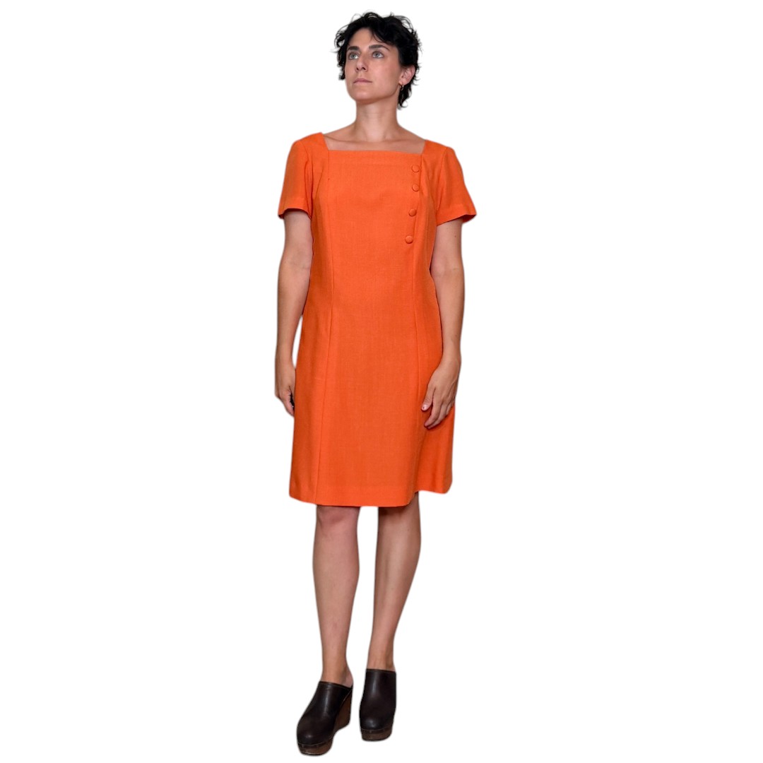 IMG_0356 Abito vintage arancione