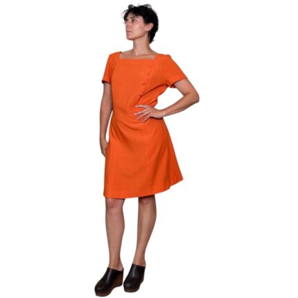 Abito vintage arancione