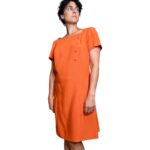 Abito vintage arancione