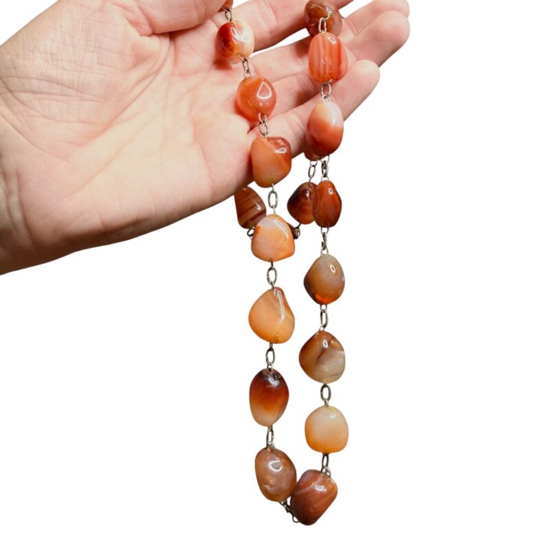 Collana vintage con pietre