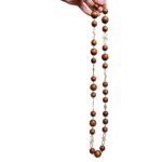 Collana vintage marrone