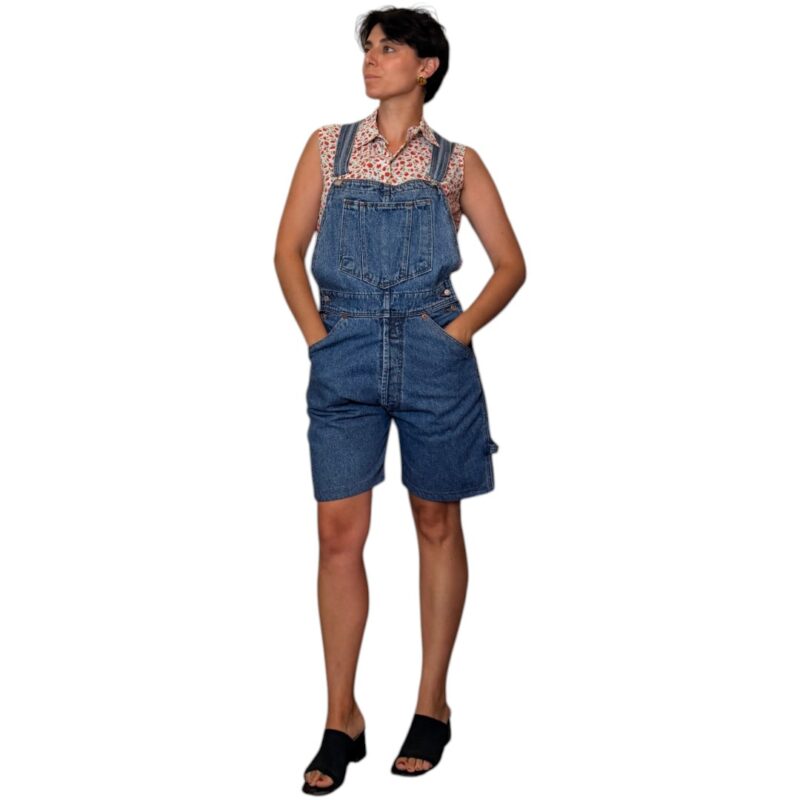Salopette vintage in denim
