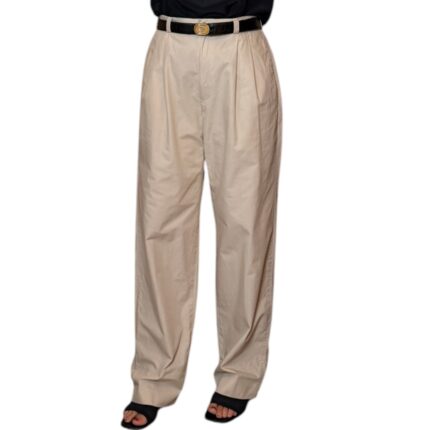 Pantalone sartoriale beige
