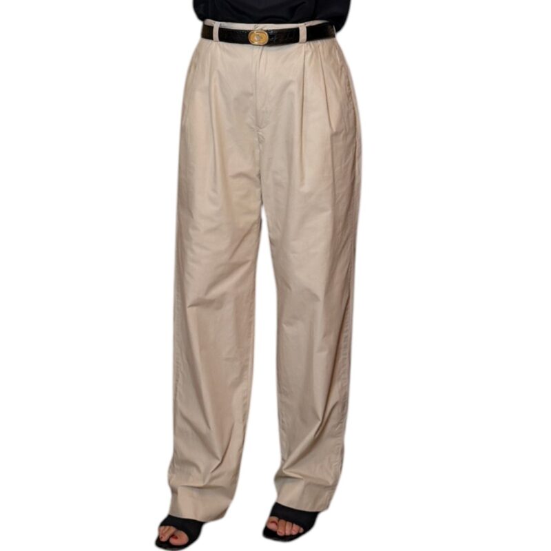 Pantalone sartoriale beige