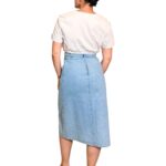Top tirolese bianco corto - con pizzo