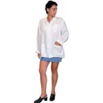Camicia vintage bianca - 100% lino