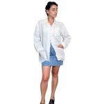 Camicia vintage bianca - 100% lino