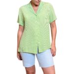 Camicia vintage a quadretti - 100% viscosa