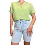Camicia vintage a quadretti - 100% viscosa