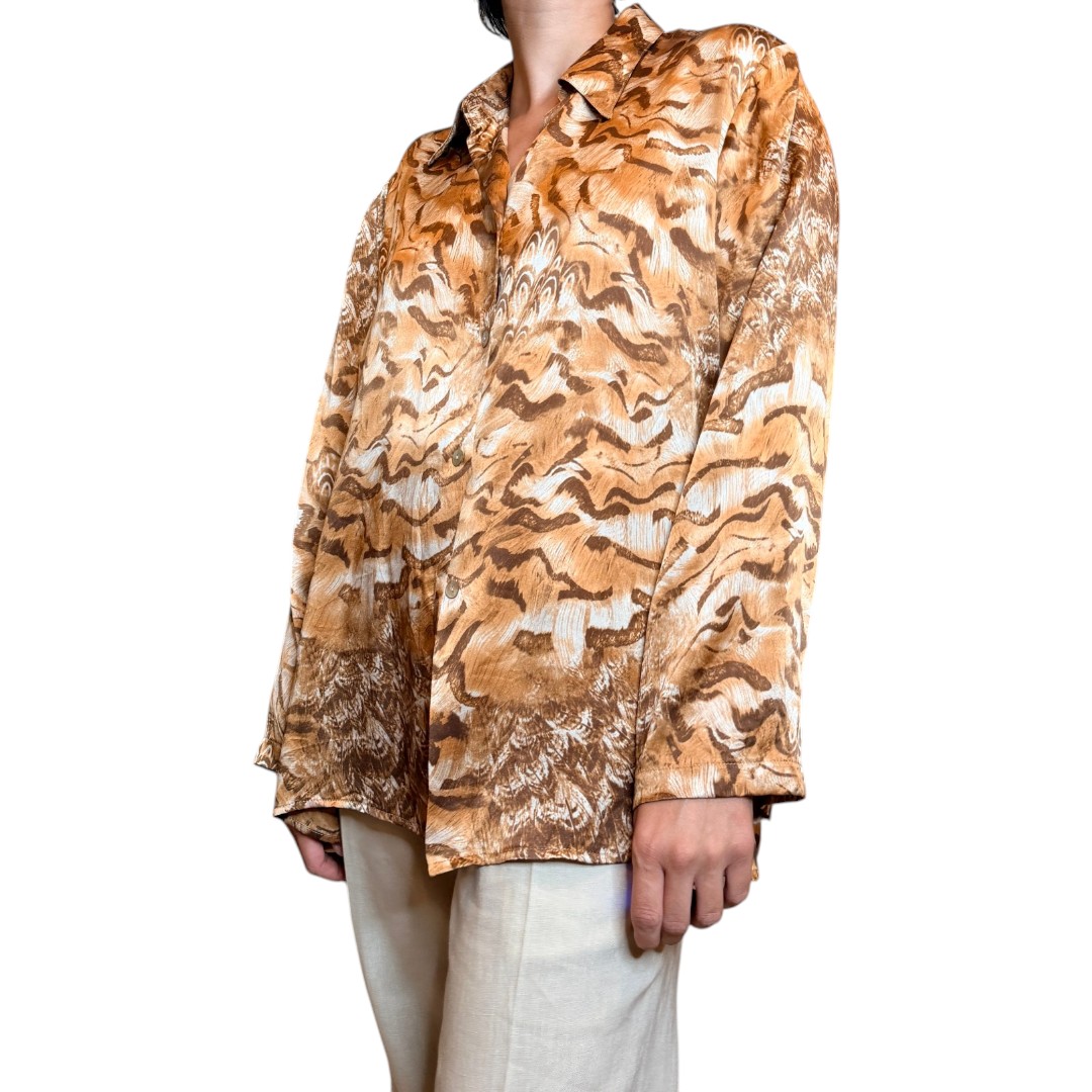 IMG_1183 Camicia vintage maculata - 100% seta