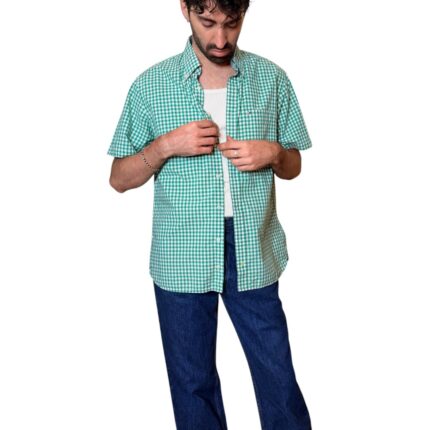 Tommy Hilfiger - Camicia vintage a quadretti verde