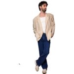Blazer vintage beige - 100% cotone