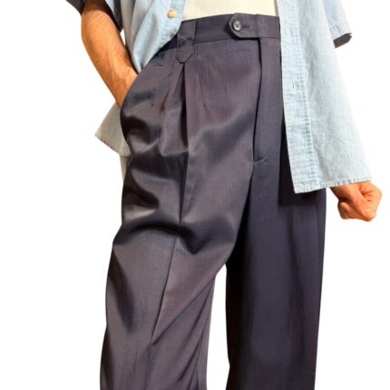 Pantalone sartoriale blu scuro