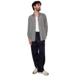 Pantalone sartoriale blu scuro