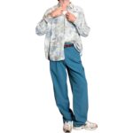 Pantalone sartoriale blu - con cintura