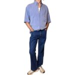 Armani Jeans - Camicia vintage blu