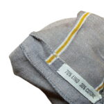 Abito vintage grigio - lino e cotone