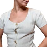 Abito vintage sartoriale beige