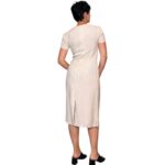 Abito vintage sartoriale beige
