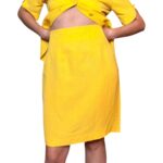 Coordinato vintage giallo