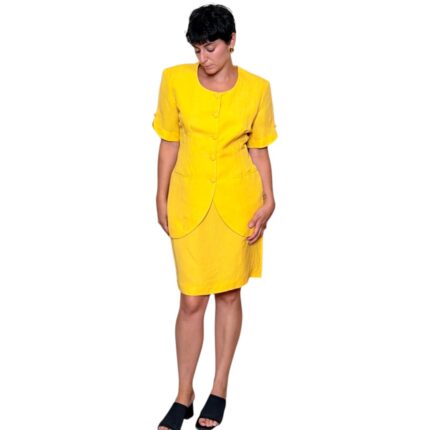 Coordinato vintage giallo