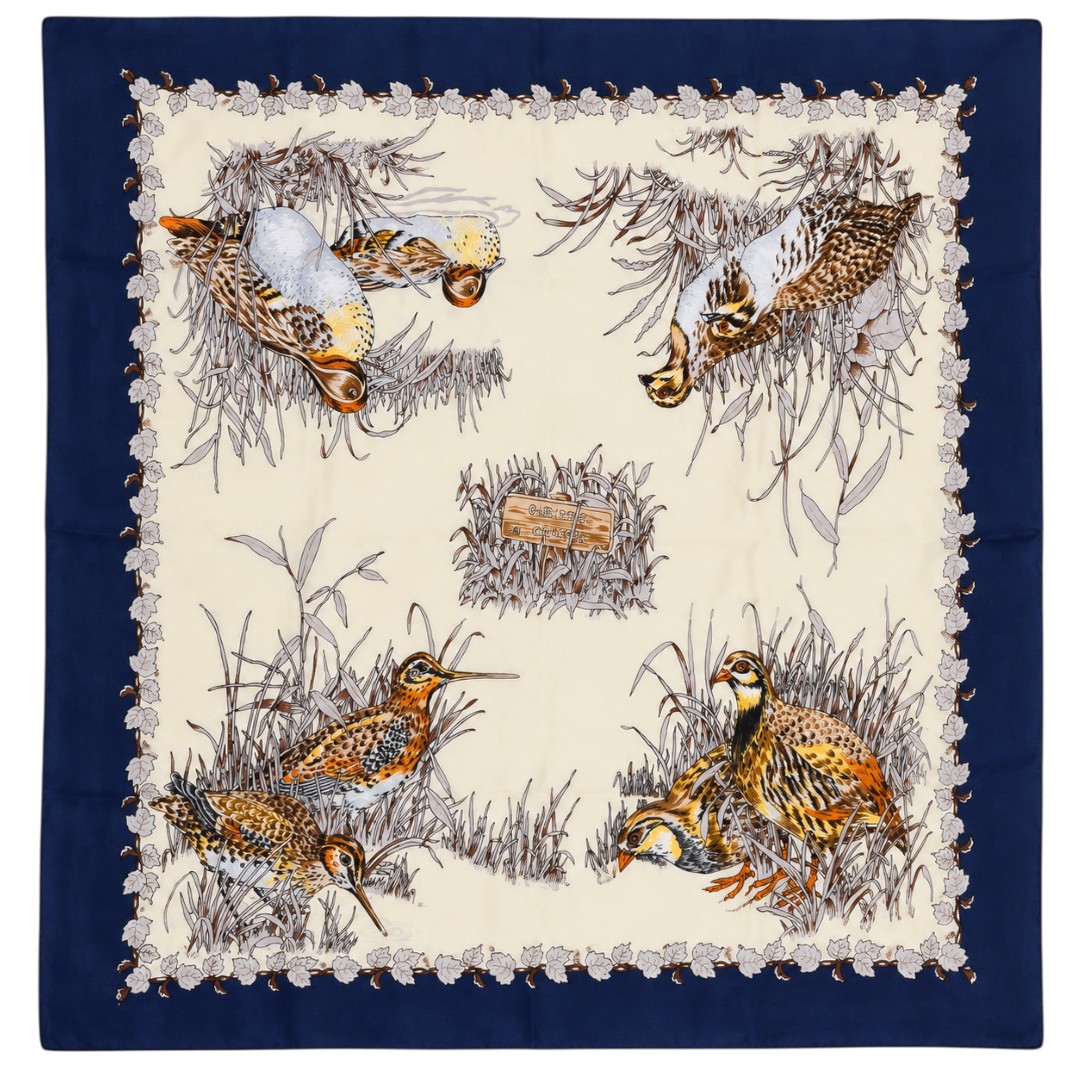 ChatGPT Image 25 set 2026, 16_50_49 Foulard vintage blu e bianco